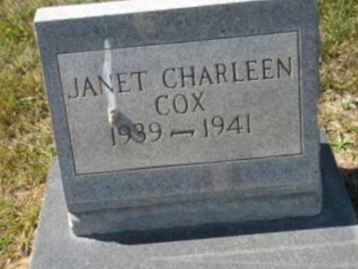 Janet Charleen Cox, Find a grave on Sysoon Janet Charleen Cox on Sysoon