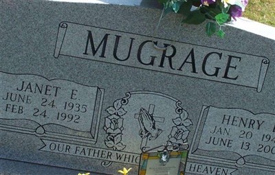 Janet E Mugrage on Sysoon