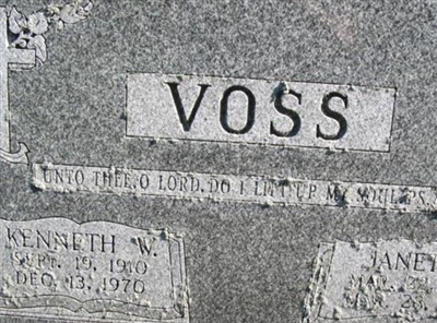 Janet L. Voss on Sysoon