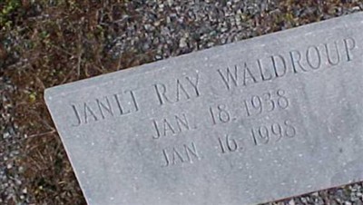 Janet Ray Waldrop on Sysoon