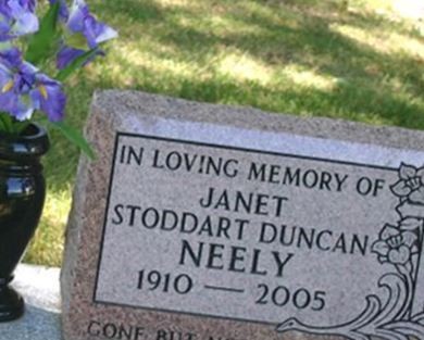 Janet Stoddart Duncan Neely on Sysoon