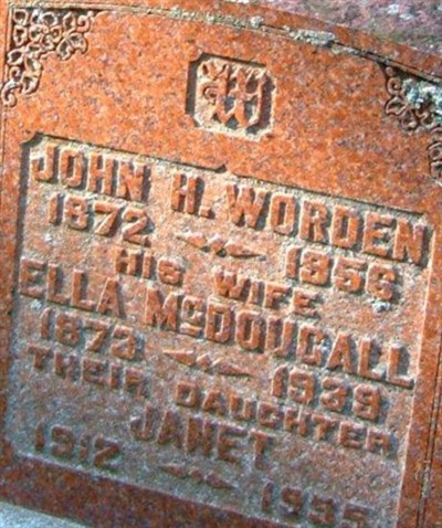 Janet Worden on Sysoon
