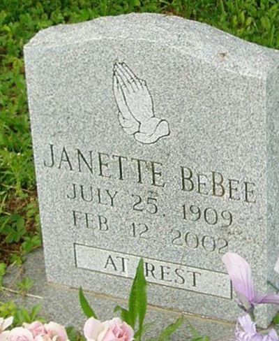 Janette BeBee on Sysoon