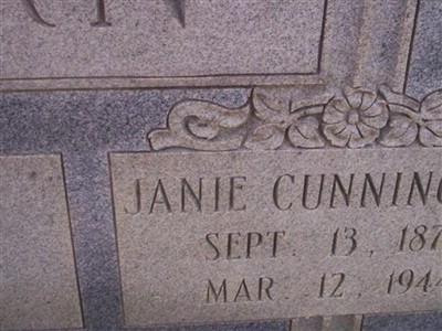 Janie Cunningham Clyburn on Sysoon