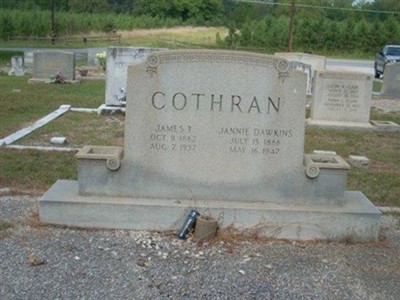 Janie Dawkins Cothran on Sysoon