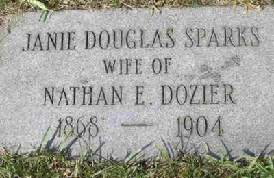Janie Douglas Sparks Dozier on Sysoon