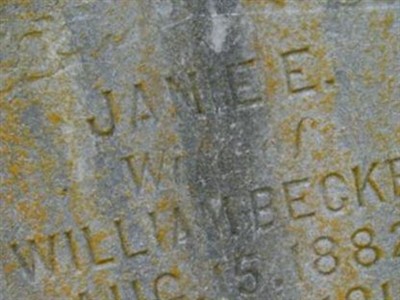 Janie E. Becker on Sysoon