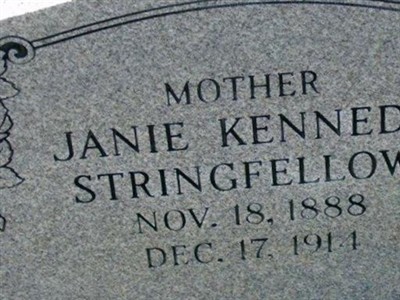 Janie Kennedy Stringfellow on Sysoon