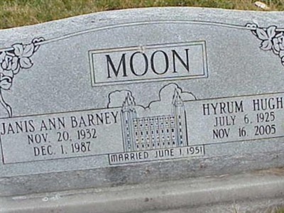 Janis Ann Barney Moon on Sysoon