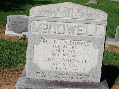 Jannie Mcdowell on Sysoon