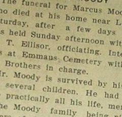 Jared Marcus Moody, Sr on Sysoon