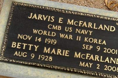 Jarvis E. McFarland on Sysoon
