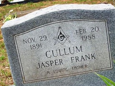 Jasper Frank Cullum on Sysoon