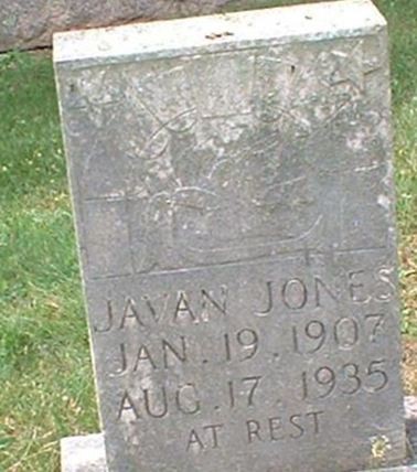 Javan Jones on Sysoon