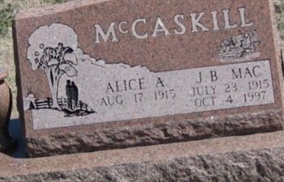 J. B. McCaskill on Sysoon