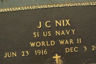 J C NIX on Sysoon
