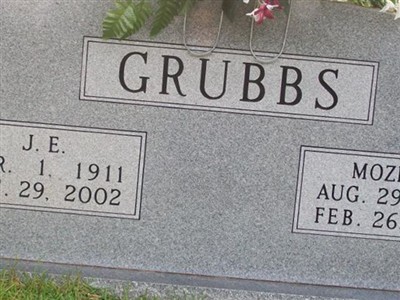 J. E. Grubbs on Sysoon