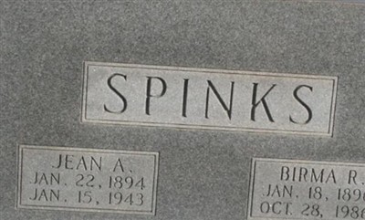 Jean A Spinks on Sysoon