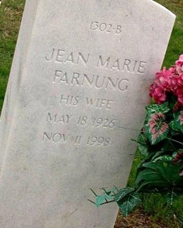 Jean Marie Farnung on Sysoon