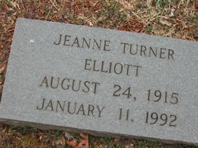 Jeanne Turner Elliott on Sysoon