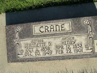Jeannette D. Crane on Sysoon