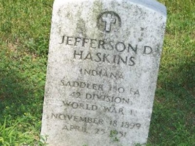 Jefferson D Haskins on Sysoon