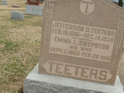 Jefferson D Teeters on Sysoon