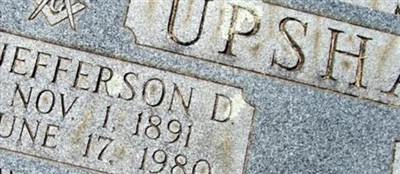 Jefferson D. Upshaw on Sysoon