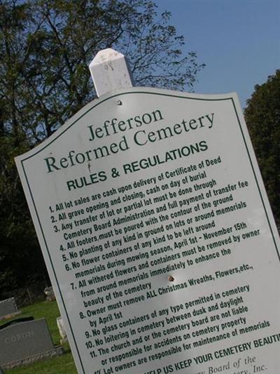 Jefferson Reformed Cemetery on Sysoon