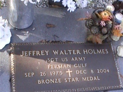 Jeffery Walter Holmes on Sysoon