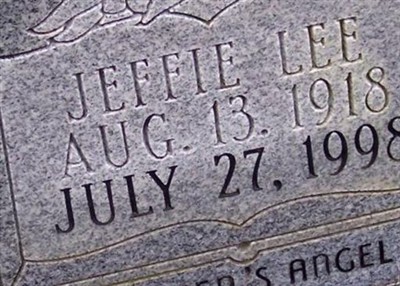 Jeffie Lee Counts on Sysoon