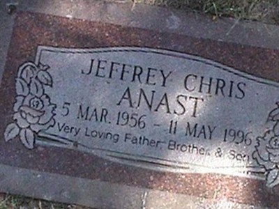 Jeffrey Chris Anast on Sysoon