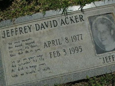 Jeffrey David "Jeffco" Acker on Sysoon