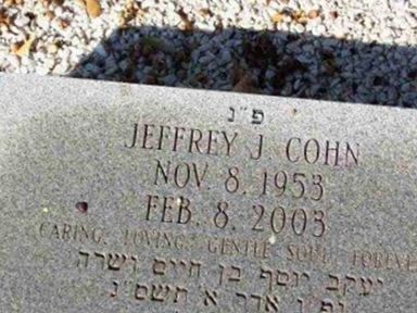 Jeffrey J. Cohn on Sysoon