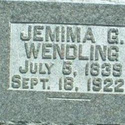 Jemima G. Wendling on Sysoon