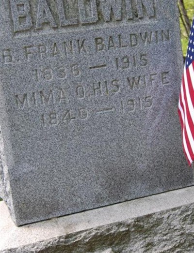 Jemima O. "Mima" Washburn Baldwin on Sysoon
