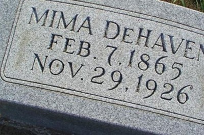 Jemima Willis DeHaven on Sysoon
