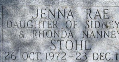 Jenna Rae Stohl on Sysoon