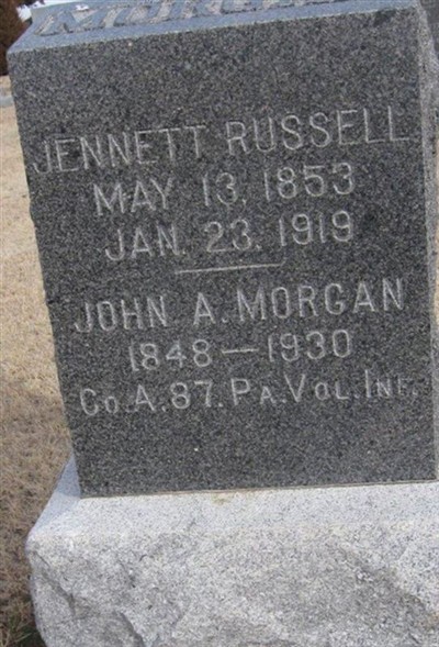 Jennett Russell Morgan on Sysoon