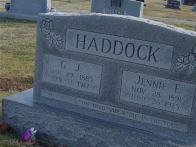 Jennie E. Haddock, Find a grave on Sysoon Jennie E. Haddock on Sysoon
