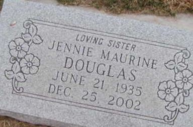 Jennie Maurine Douglas on Sysoon