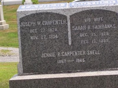 Jennie R Carpenter Snell on Sysoon