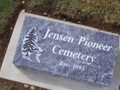 Jensen Pioneer Cemetery on Sysoon