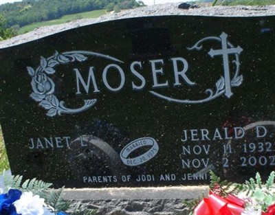Jerald D. Moser on Sysoon