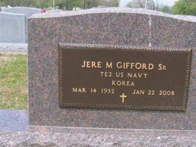 Jere M Gifford, Sr on Sysoon