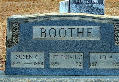 Jeremiah G. Boothe on Sysoon