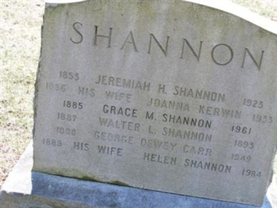 Jeremiah H Shannon on Sysoon