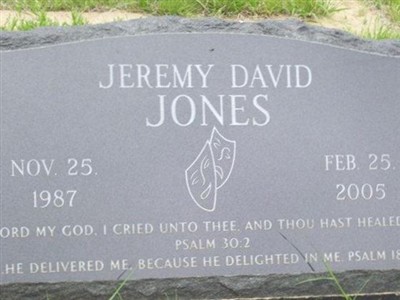 Jeremy David Jones on Sysoon