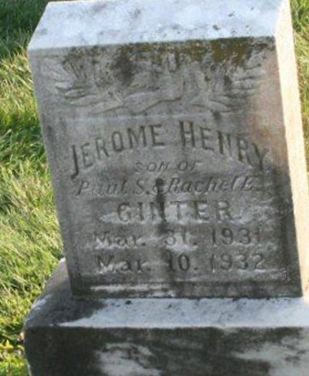 Jerome Henry Ginter on Sysoon