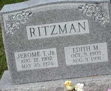 Jerome Thompson Ritzman, Jr on Sysoon